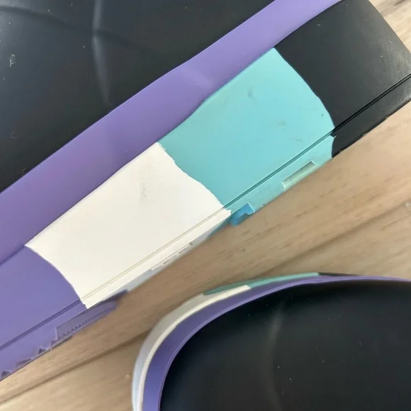 HUNTER Original Play Rain Short Boot Size 9 Black Striped Sole Ankle Wellies - Picture 7 of 7